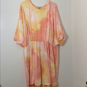 NWOT butter soft Tie Dye dress